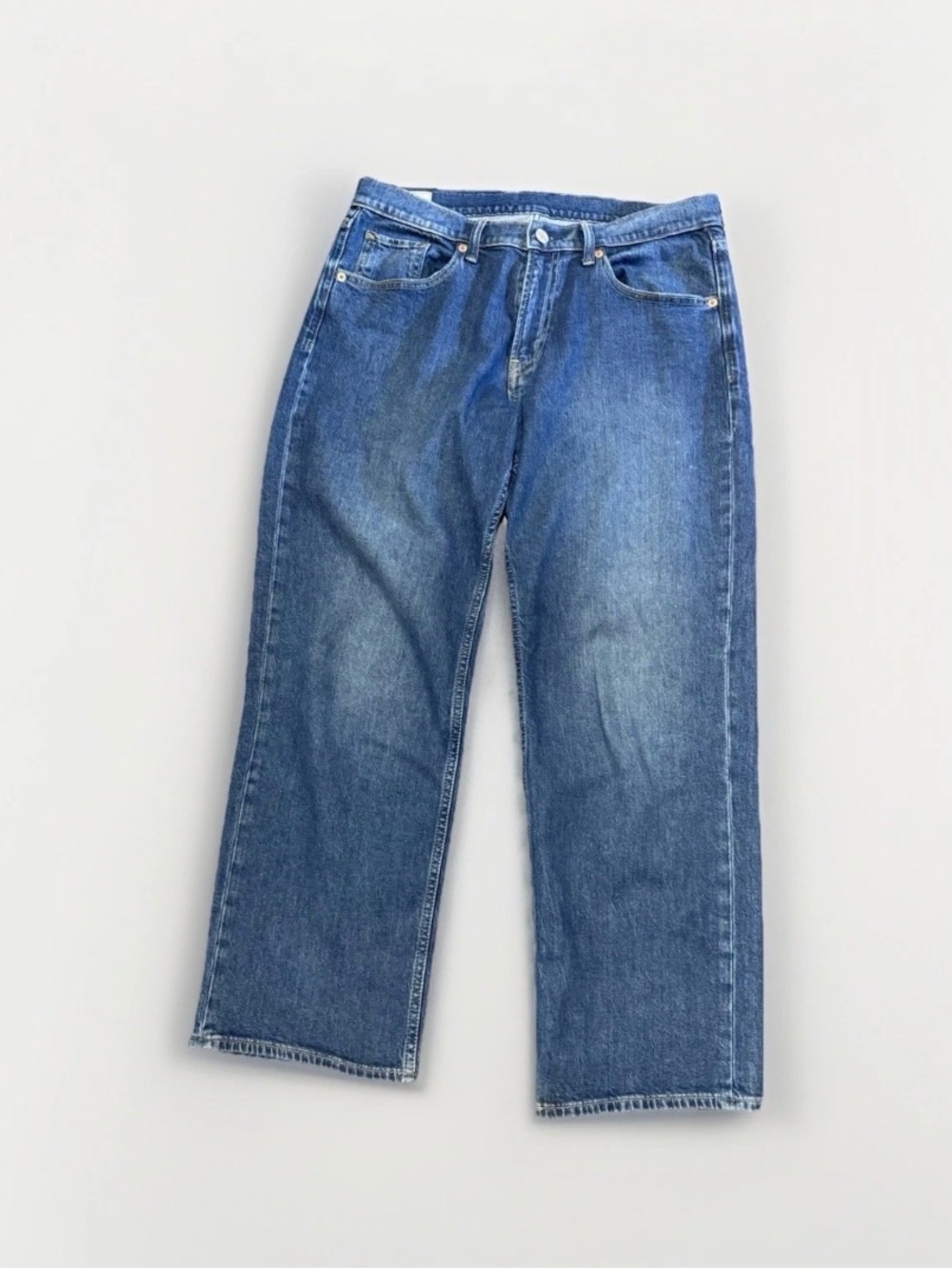 GAP Women’s 90 Loose Midrise Jeans Sz 29/8p medium blue wash